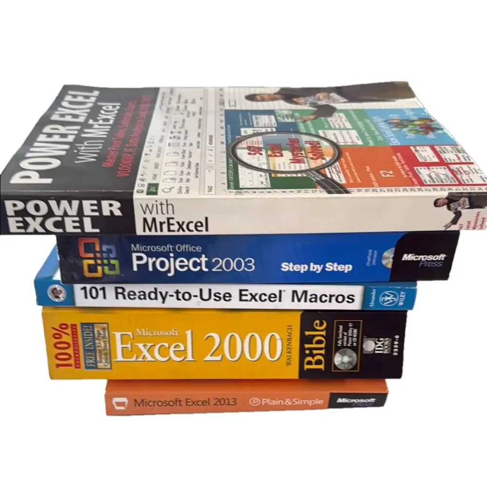 Microsoft Excel Book Collection - Picture 1 of 11